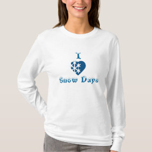 T-shirt J'aime des jours de neige