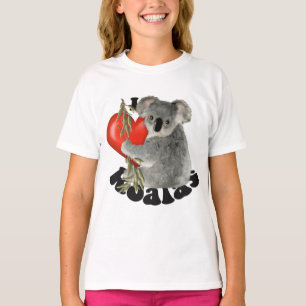 T-shirt J'aime des koala