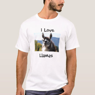T-shirt J'aime des lamas
