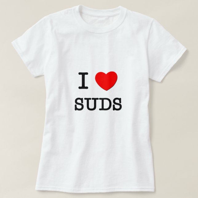 T-shirt J'aime des lessives (Design devant)