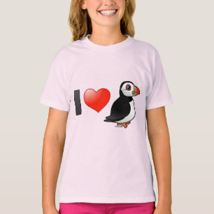 T-shirt J'aime des macareux