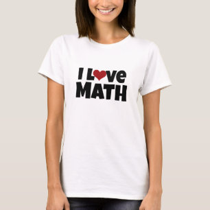 T-shirt J'aime des maths