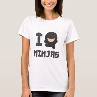 T-shirt J'aime des ninjas