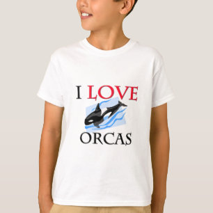 T-shirt J'aime des orques