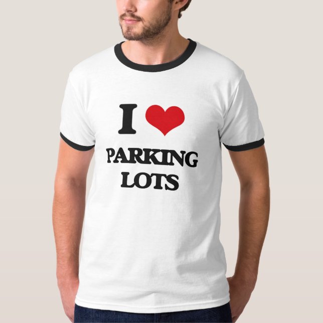 T-shirt J'aime des parkings (Devant)