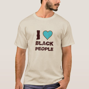 T-shirt J'aime des personnes de couleur