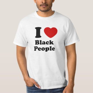 T-shirt J'aime des personnes de couleur