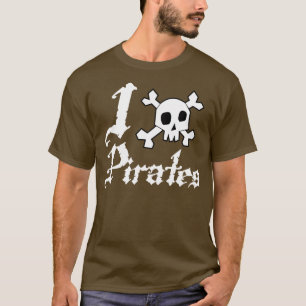 T-shirt J'aime des pirates