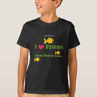 T-shirt J'aime des poissons…