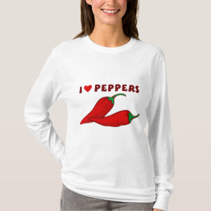 T-shirt J'aime des poivrons