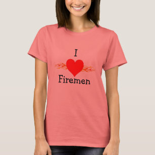 T-shirt J'aime des pompiers