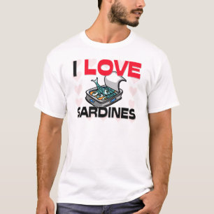 T-shirt J'aime des sardines
