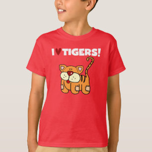 T-shirt J'aime des tigres