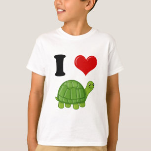 T-shirt J'aime des tortues