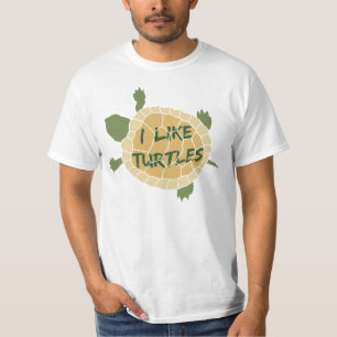 T-shirt J'aime des tortues