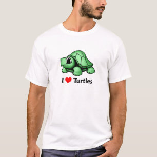 T-shirt J'aime des tortues