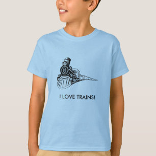 T-SHIRT J'AIME DES TRAINS !
