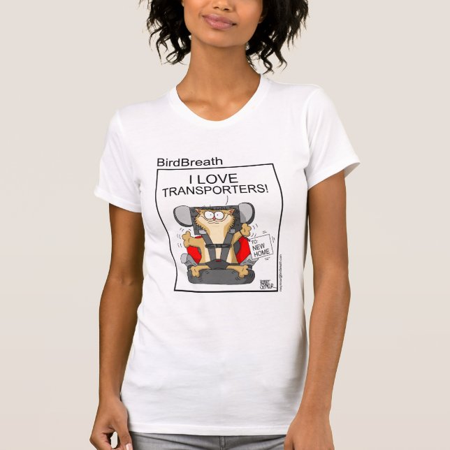 T-shirt J'aime des transporteurs (Devant)