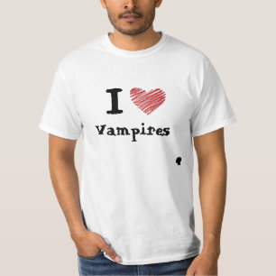 T-shirt J'aime des vampires