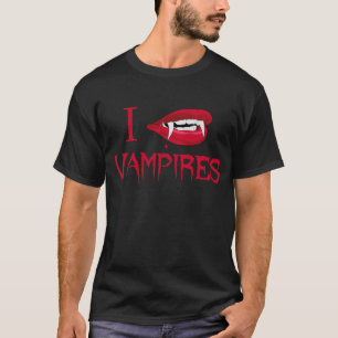 T-shirt J'aime des vampires