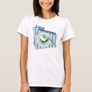 T-shirt J'aime des végétariens