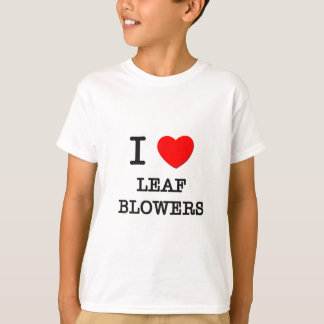 T-shirt J'aime des ventilateurs de feuille