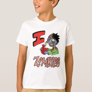 T-shirt J'AIME DES ZOMBIS finis 3