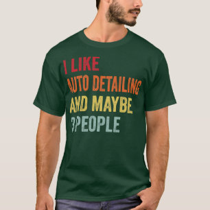 T-shirt J'Aime Détail Auto Peut-Être 3 Personnes