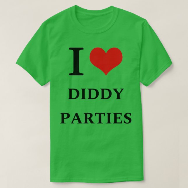 T-shirt J'aime Diddy (Design devant)