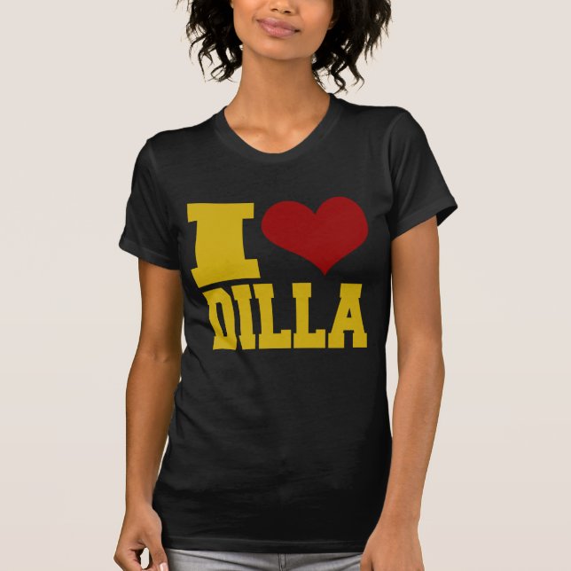 T-SHIRT J'AIME DILLA (Devant)