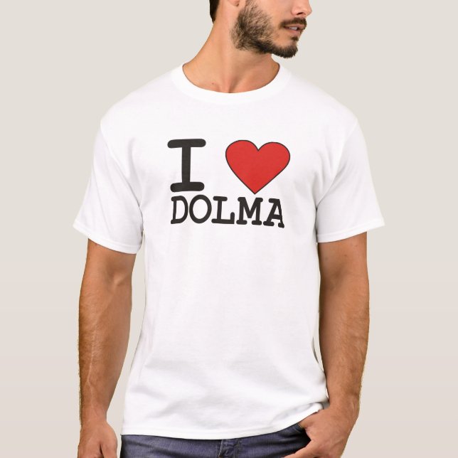 T-shirt J'aime Dolma (Devant)
