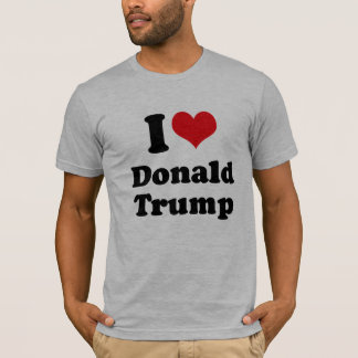 T-shirt J'aime Donald Trump pour le président - .png