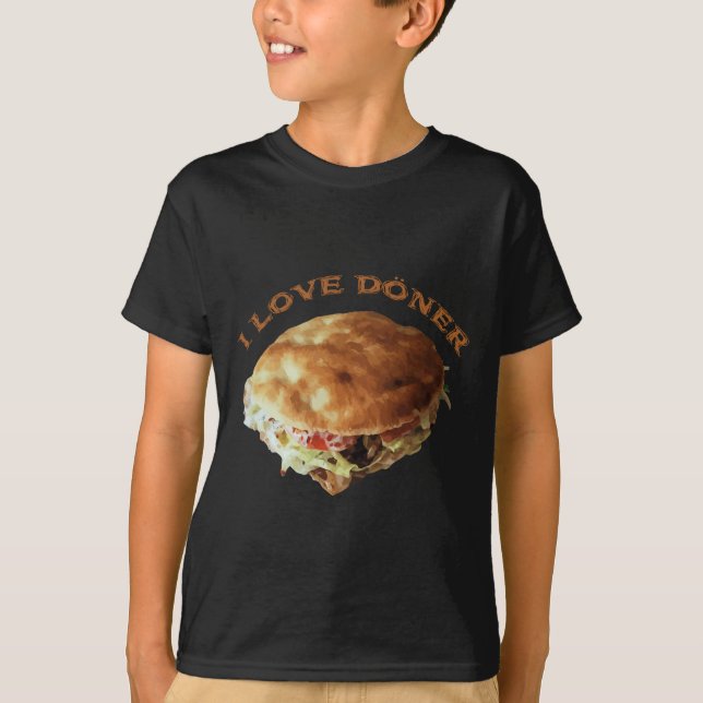 T-shirt J'aime Döner (Devant)