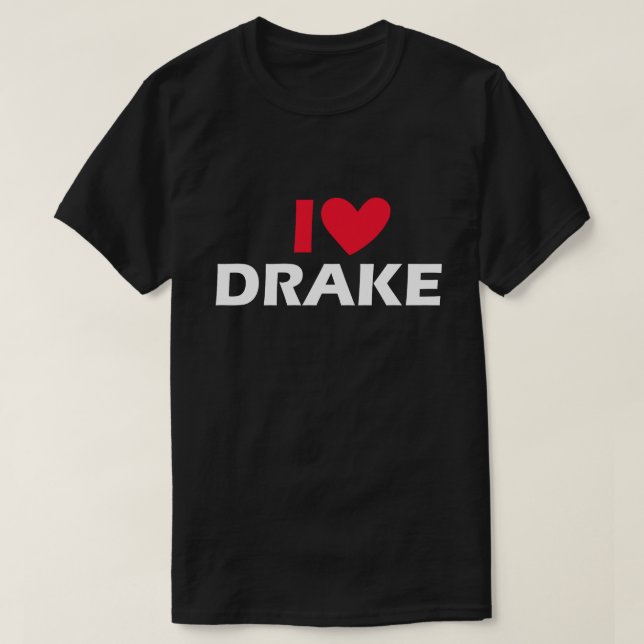 T-shirt J'aime Drake (Design devant)