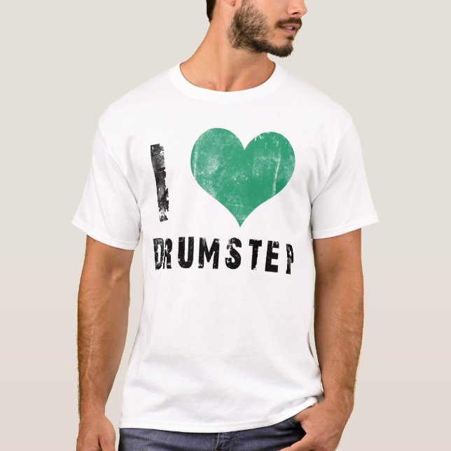 T-shirt J'aime Drumstep (Devant)