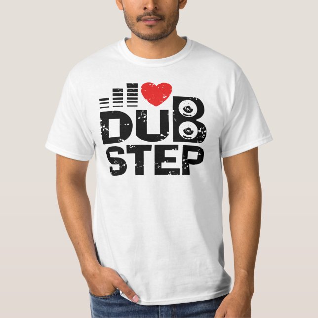 T-shirt J'aime Dubstep (Devant)