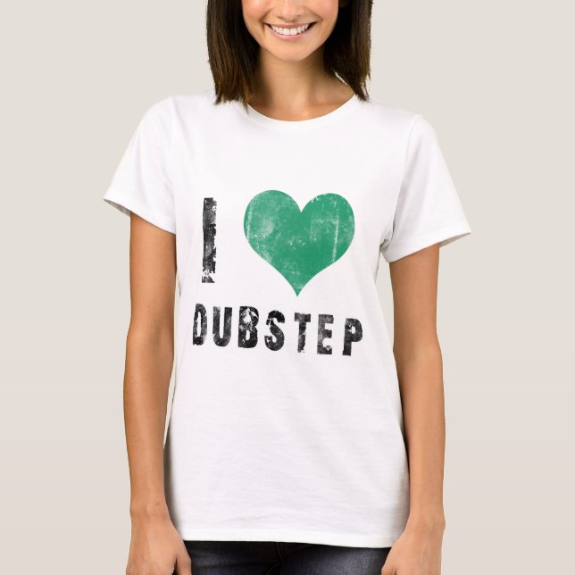 T-shirt J'aime Dubstep (Devant)