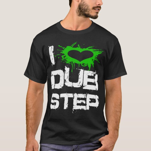 T-shirt J'aime Dubstep (Devant)