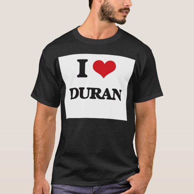 T-shirt J'aime Duran (Devant)