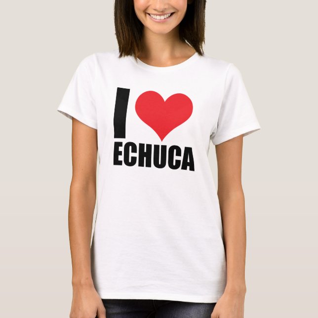 T-shirt J'aime Echuca (Devant)