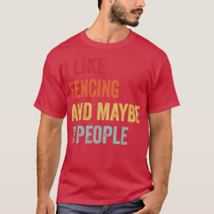 T-shirt J'Aime Édifier Peut-Être 3 Personnes