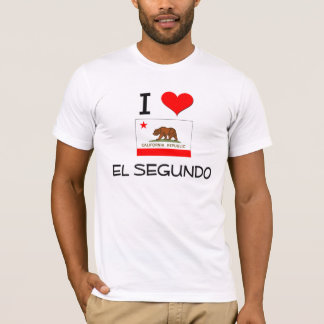 T-shirt J'aime EL SEGUNDO la Californie