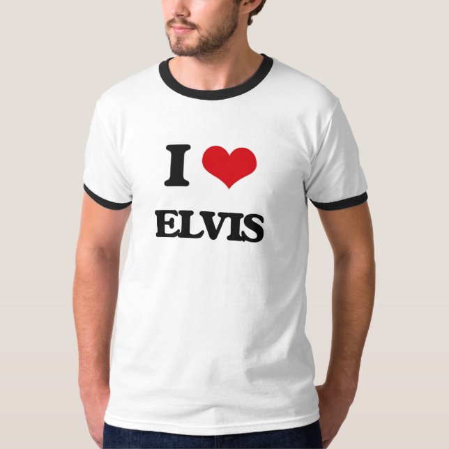 T-shirt J'aime Elvis (Devant)