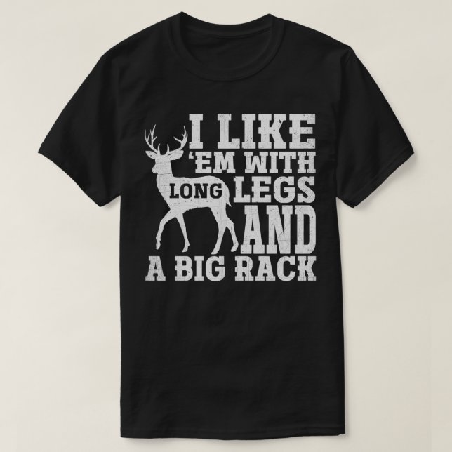 T-shirt J'Aime Em Avec De Longues Jambes Et De Grosses Cha (Design devant)