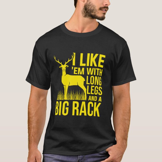 T-shirt J'Aime Em Avec De Longues Jambes Et De Grosses Cha (Devant)