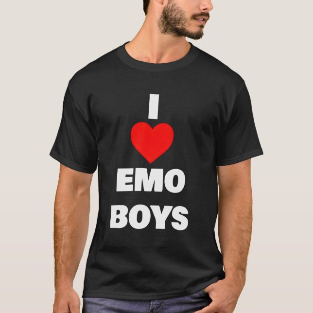 T-shirt J'aime Emo (Devant)