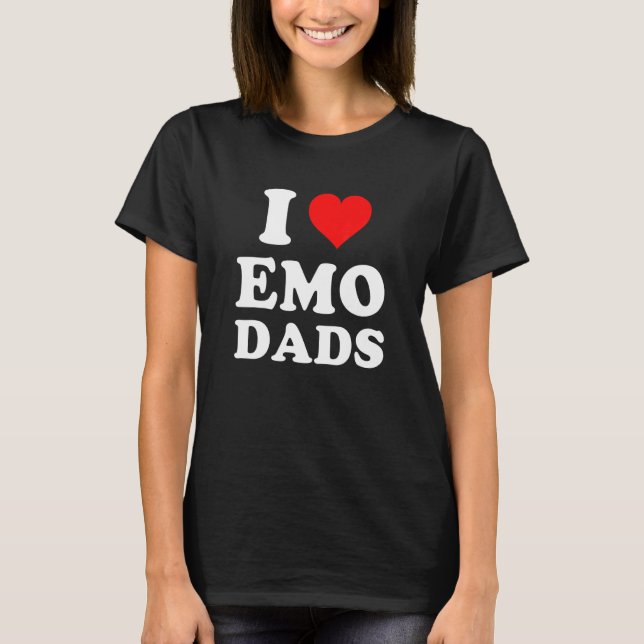 T-shirt J'Aime Emo Dads (Devant)