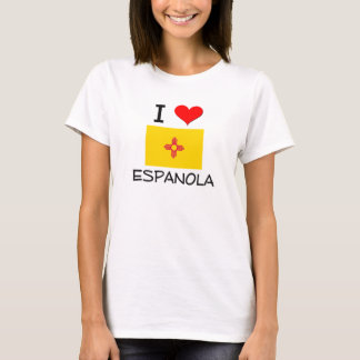 T-shirt J'aime Espanola Nouveau Mexique