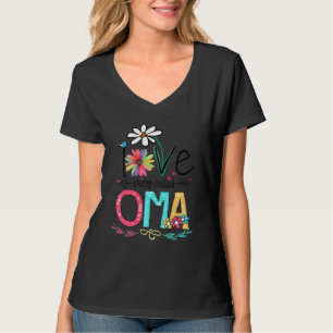 T-shirt J'Aime Être Appelé Tournesol Oma