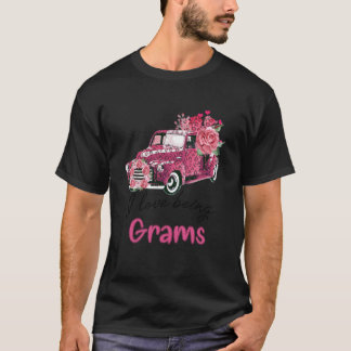 T-shirt J'Aime Être Grams K Truck Flower